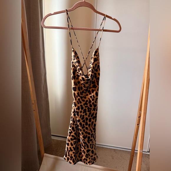 Zara Dresses & Skirts - Zara Leopard Print Dress